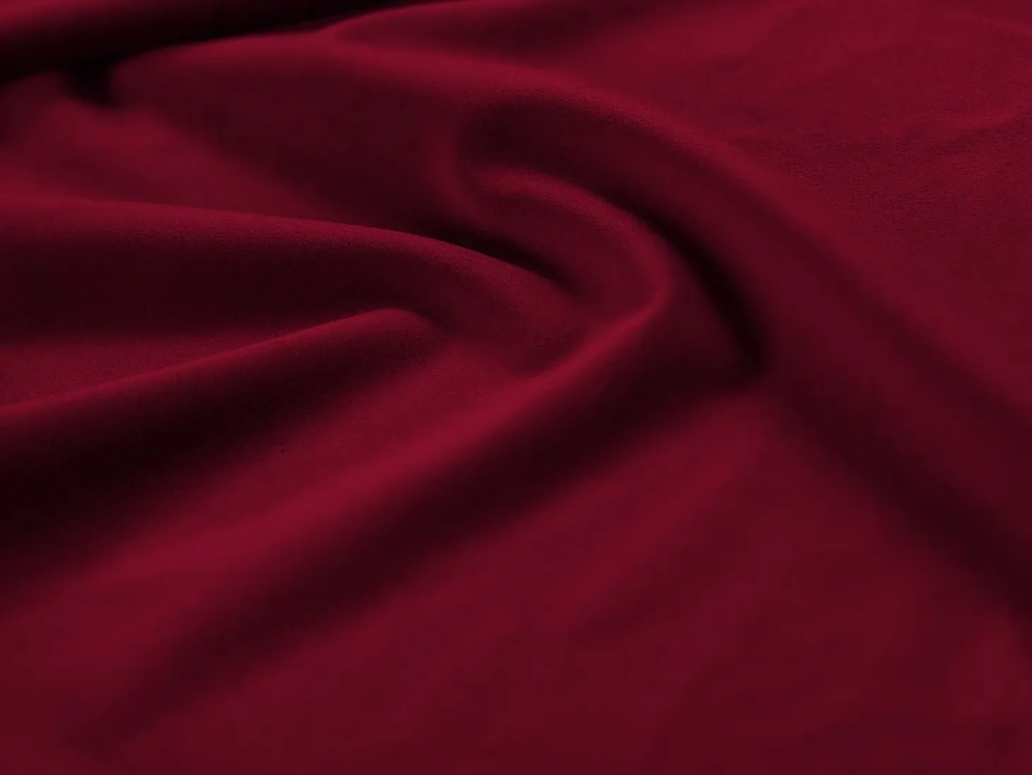 Cosmopolitan Design - Sofá "Bali" 2 lugares em veludo vermelho - 152x92x75cm