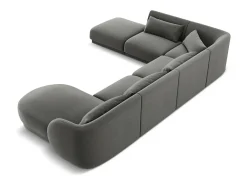 Cosmopolitan Design - Sofá de canto panorâmico à esquerda 
