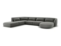 Cosmopolitan Design - Sofá de canto panorâmico à esquerda 