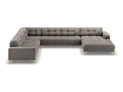 Cosmopolitan Design - Sofá de canto panorâmico à esquerda