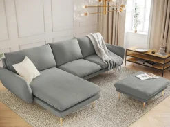 Cosmopolitan Design - Sofá de canto esquerdo 