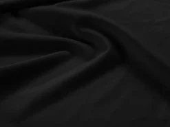 Cosmopolitan Design - Sofá panorâmico "Bali" 9 lugares em veludo preto - 327x256x75cm