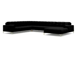 Cosmopolitan Design - Sofá de canto panorâmico à esquerda 