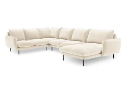Cosmopolitan Design - Sofá de canto panorâmico à esquerda 