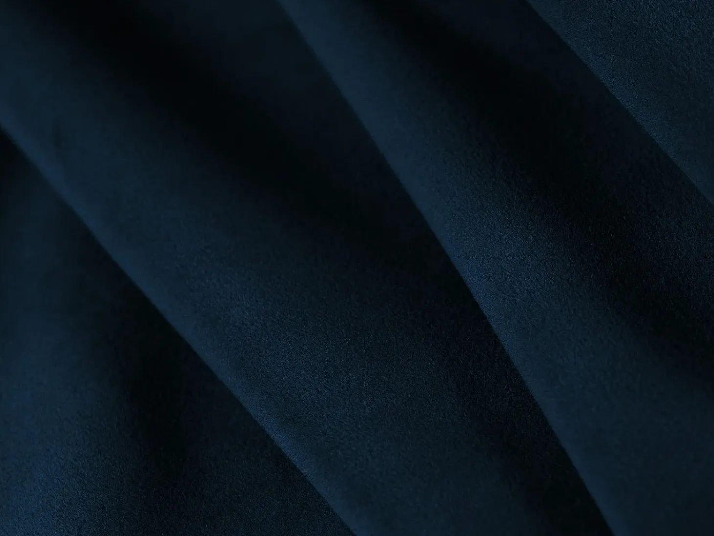 Cosmopolitan Design - Sofá de canto direito "Tulum" 4 lugares em veludo azul real - 255x156x70cm