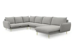 Cosmopolitan Design - Sofá de canto panorâmico à esquerda 
