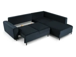 Cosmopolitan Design - Sofá convertível de canto direito com caixa de arrumação