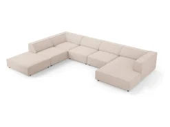 Cosmopolitan Design - Sofá de canto panorâmico à esquerda