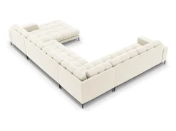 Cosmopolitan Design - Sofá de canto panorâmico à esquerda 