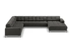 Cosmopolitan Design - Sofá de canto panorâmico à esquerda 