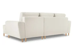 Cosmopolitan Design - Sofá convertível de canto direito com caixa de arrumação