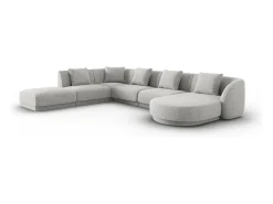 Cosmopolitan Design - Sofá de canto panorâmico à esquerda