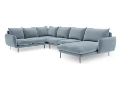 Cosmopolitan Design - Sofá de canto panorâmico à esquerda