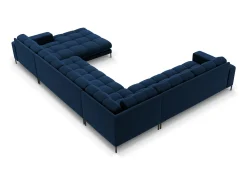 Cosmopolitan Design - Sofá de canto panorâmico à esquerda 