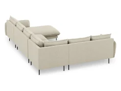 Cosmopolitan Design - Sofá de canto panorâmico à esquerda 