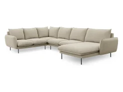 Cosmopolitan Design - Sofá de canto panorâmico à esquerda 