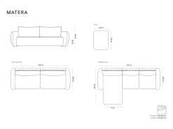 Cosmopolitan Design - Sofá-cama com compartimento de arrumação