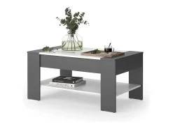 Couchtisch antracite/branco 99.6x58.8x48.2 august