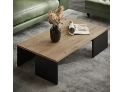 Couchtisch carvalho antracite/goldkraft 90x50x21.4 hardi
