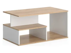 Couchtisch carvalho goldkraft/branco 90x49.4x43.8 hasso