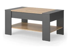 Couchtisch carvalho goldkraft/antracite 99.6x58.8x48.2 august