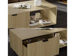 Couchtisch carvalho 110x50x45 lennox