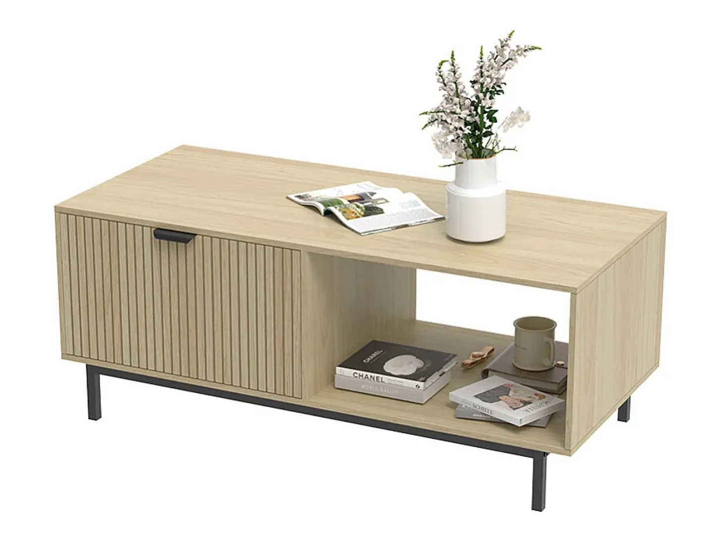Couchtisch carvalho 110x50x45 lennox
