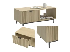 Couchtisch carvalho 110x50x45 lennox