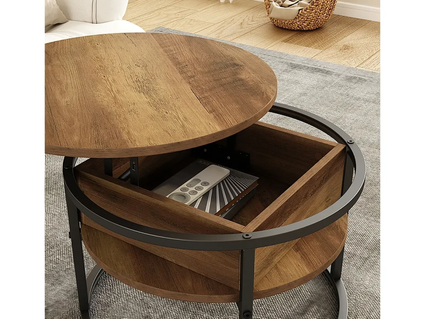 Couchtisch madeira 57x57x47.5 marlo