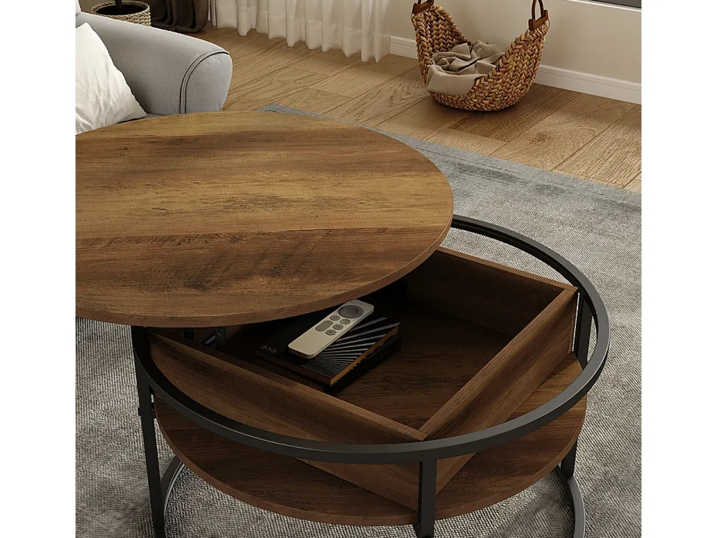 Couchtisch madeira 77x77x52 marlo