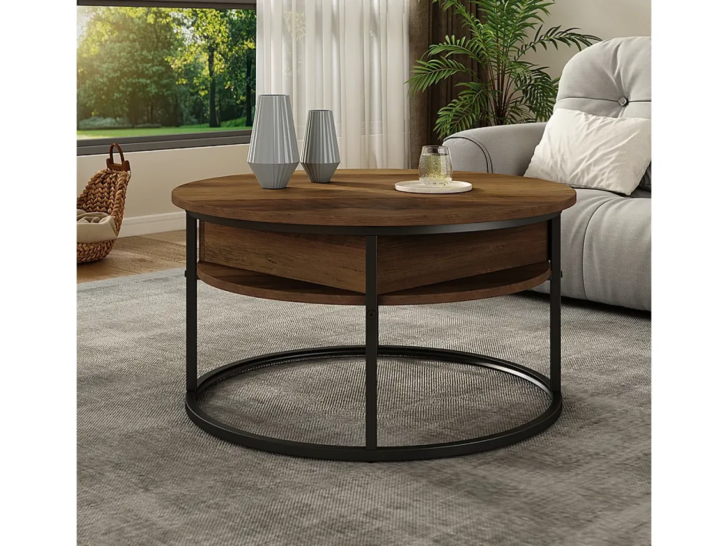 Couchtisch madeira 77x77x52 marlo