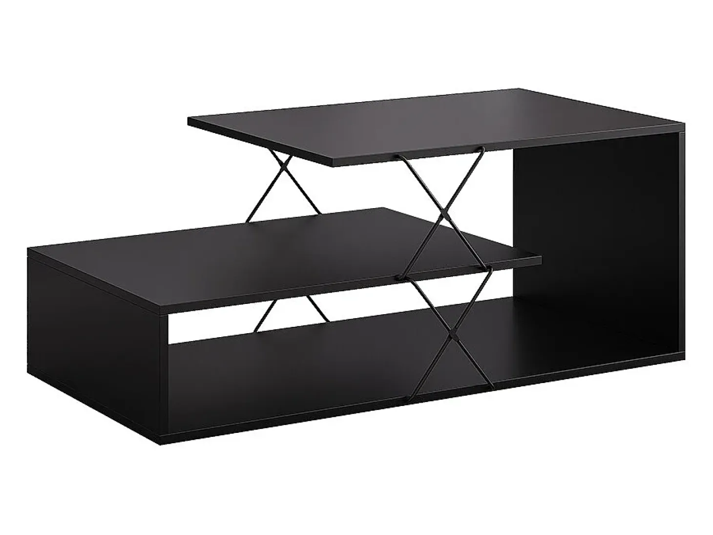 Couchtisch preto 100x50x40.5 nario