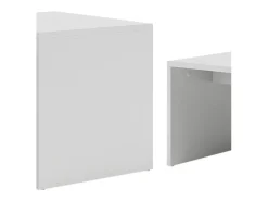 Couchtisch-Set branco 100x48x40.4 donat