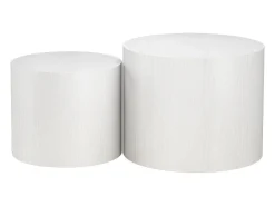 Couchtisch-Set branco 48x48x38 giva