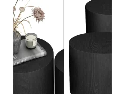 Couchtisch-Set preto 48x48x38 giva