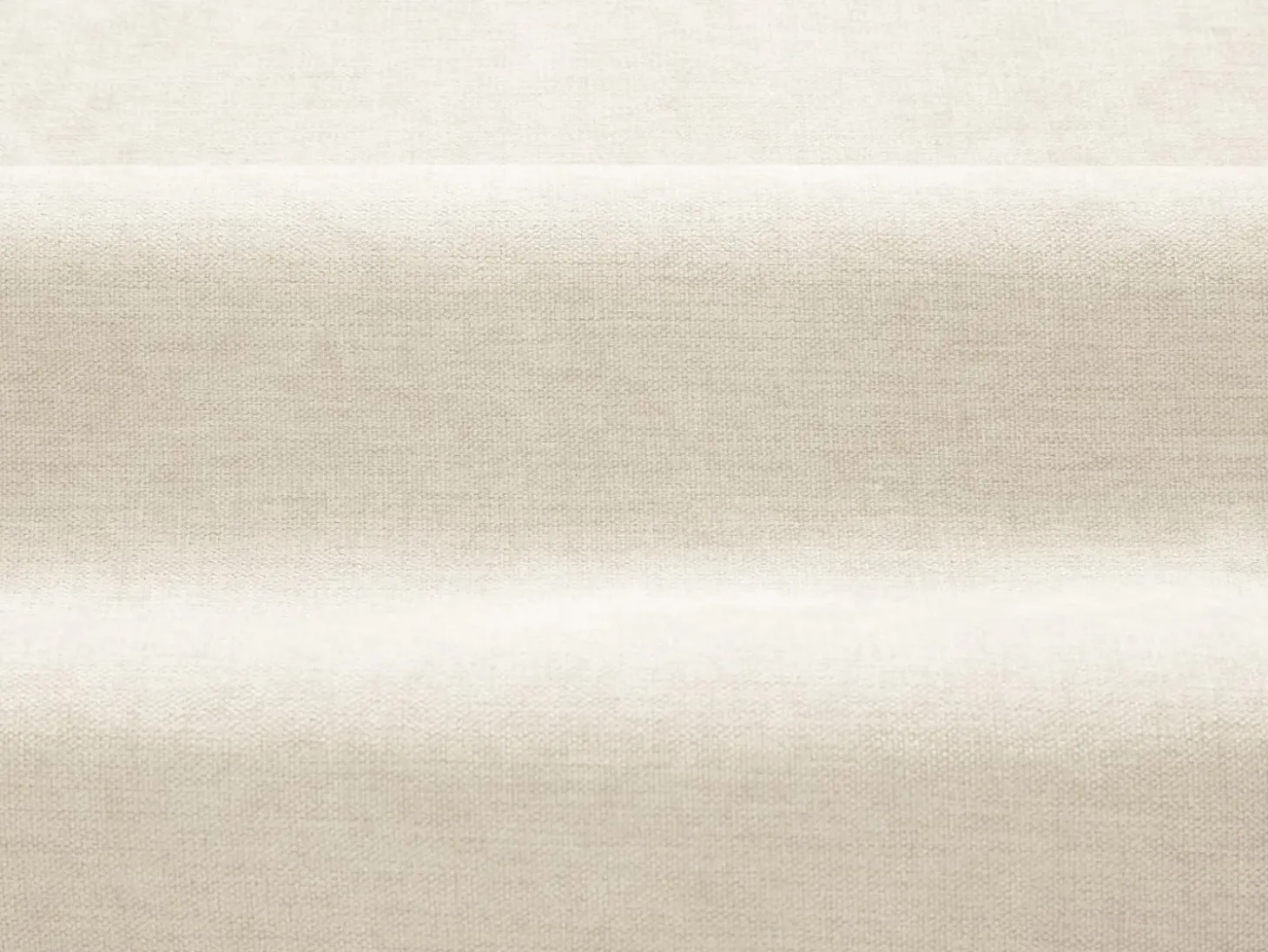 CXL by Christian Lacroix - Sofá modular "Maurie" 4 lugares em tecido chenille marfim - 264x107x90cm