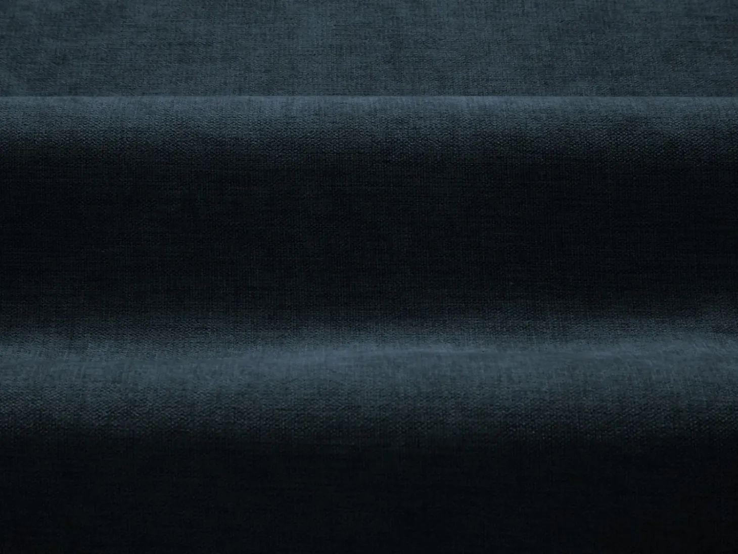 CXL by Christian Lacroix - Sofá modular "Maurie" 4 lugares em tecido chenille azul marinho - 264x107x90cm