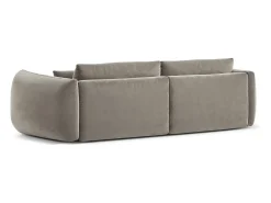 CXL by Christian Lacroix - Sofá modular "Maurie" 4 lugares em veludo concreto - 264x107x90cm