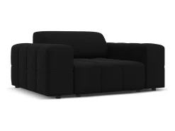 CXL by Christian Lacroix - Poltrona "Luc" em veludo preto - 124x102x70cm