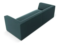 CXL by Christian Lacroix - Sofá "Charles" 3 lugares em veludo azul - 232x92x69cm