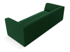 CXL by Christian Lacroix - Sofá "Charles" 3 lugares em veludo verde - 232x92x69cm