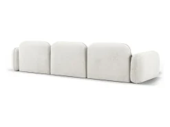 CXL by Christian Lacroix - Sofá modular de canto esquerdo "Lucien" 4 lugares em veludo marfim - 320x165x70cm