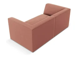 CXL by Christian Lacroix - Sofá "Charles" 2 lugares em veludo rosa - 174x92x69cm