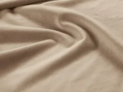 CXL by Christian Lacroix - Sofá modular "Maurie" 4 lugares em veludo bege amêndoa - 264x107x90cm