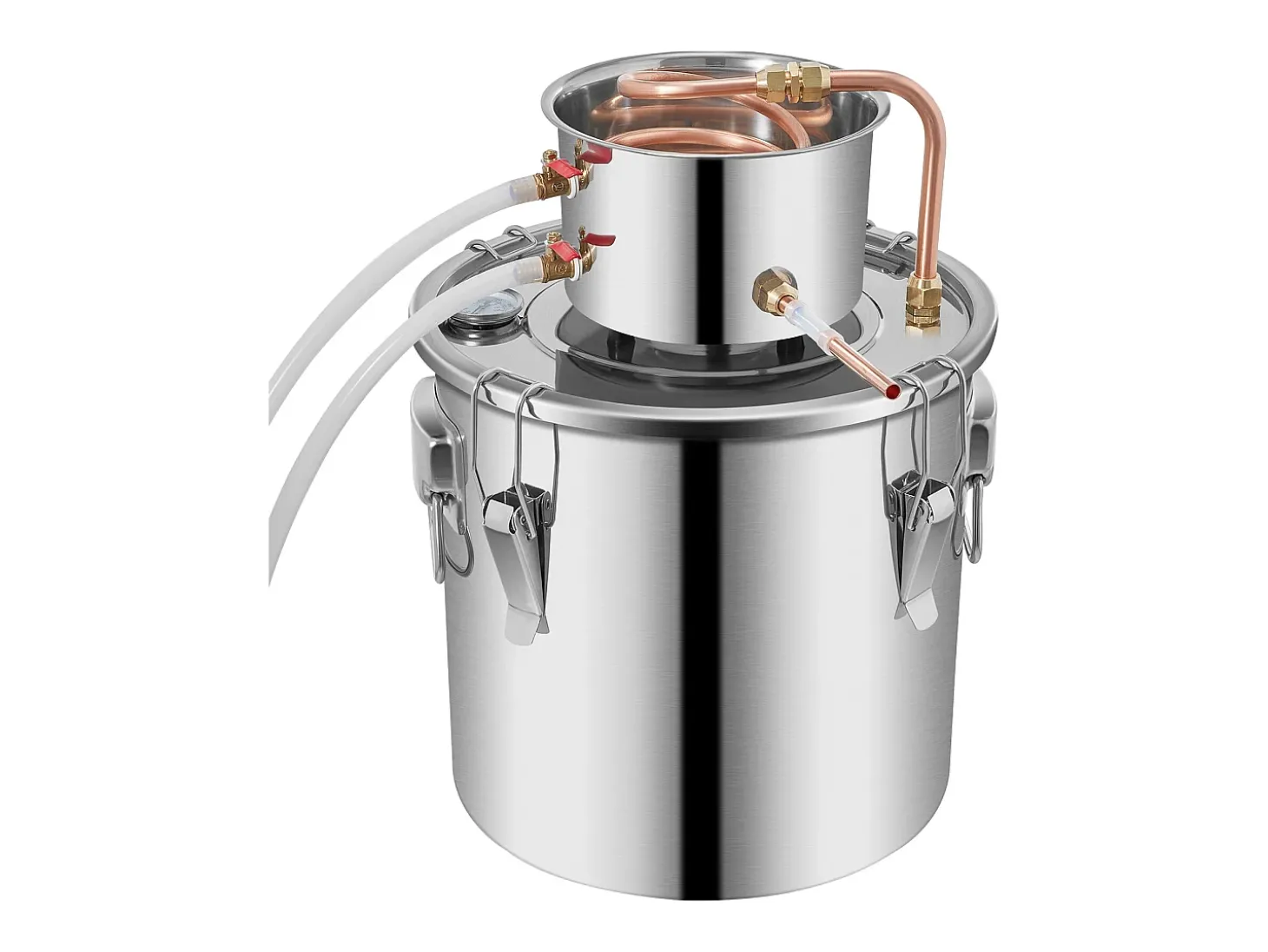 Destilador de Álcool SucceBuy, 36 L, Fabricação de Whisky, Bomba de Água, para Organizar Reuniões Familiares e Festividades Festivas