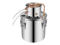 Destilador de Álcool SucceBuy 17 L, Moonshine Still em Aço Inoxidável, Kit de Cerveja Caseiro para Whisky, Vinho, Brandy
