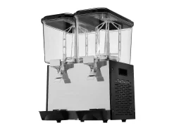 Distribuidor de Bebidas Comercial SucceBuy 18L x 2 Reservatórios, 370W, Distribuidor de Bebidas Frias para Festas