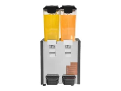 Distribuidor de Bebidas Comerciais SucceBuy 10 L x 2 Reservatórios, Distribuidor de Bebidas Geladas e Sucos Frios