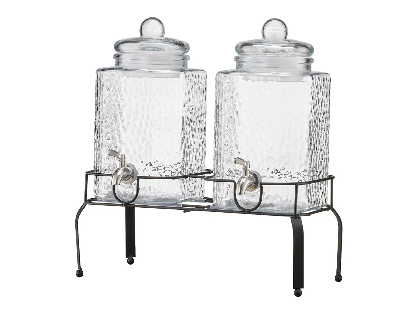 Distribuidor de Bebidas SucceBuy, Grande Capacidade de 5,5 L, 2 Unidades, Fonte de Água em Vidro, Distribuição de Água, Sumo, Limonada, Chá Gelado, para Café