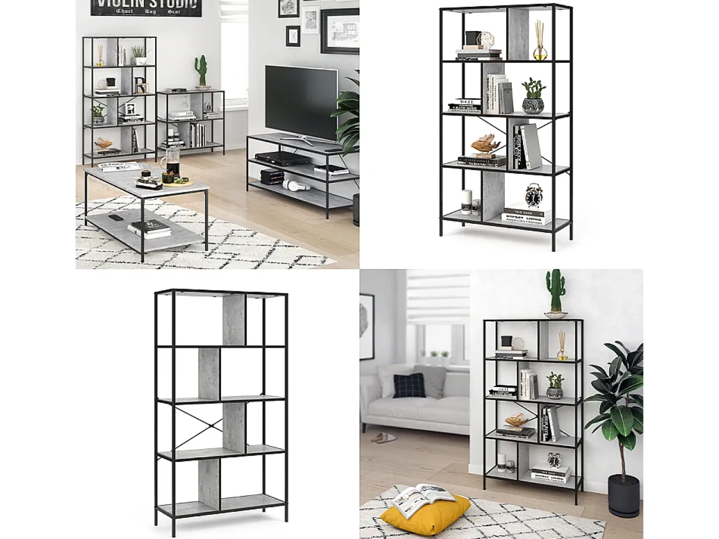 Divisória de sala betão 80x30x146 fyrk